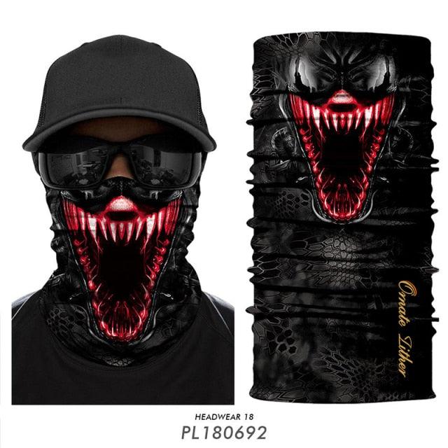 Breathable Mask Bandana Neck Gaiter Cycling Face Mask Hiking Scarves Headband Summer Balaclava Neck Gaiter Tubular Buff Bandana Scarf Headgear Bicycle Half Mask Face Cover Venom Headband Summer Men Beanie Hat Windproof Head Scarves Neck - ALLURELATION - 555, Balclava, Bandana, Bandanas, Face Cover, Face Mask, Gaiter, Headband, Headgear, Mask Bandana, Neck Gaiter, Scarf, Scarf Headgear, Scarves, Scarves Headband - Stevvex.com