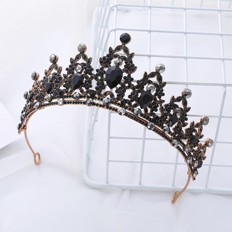 Bridal Crown Fashion Exquisite Wedding Hair Band Jewelry Queen Wedding Alloy Headdress Hair Ornaments Crown Gift  Silver Tiara Crowns Crystal Headband Princess Rhinestone Crown Bride Headbands Bridal Wedding Prom Birthday Party Hair Accessories