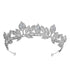 Bride Crown Zircon Rhinestone Bridesmaid Tiaras Headband Wedding Headdress Hair Jewelry Accessories  Full Cubic Zirconia Wedding Headbands For Bride Zircon Bridal Tiaras Pageant Hair Jewelry Party Headpieces For Women Girls