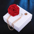 Bridegroom Wedding Brooches Hand-made Rose Flower Brooch Lapel Pin Wedding Brooches Luxury Party Brooch Unique New Trendy Flower Badge Tassel Chain Men's Suit Accessories