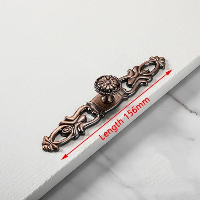 Bronze Door Handles Cabinet Handle Antique Cabinet Pulls Wardrobe Drawer Knobs Zinc Alloy Cupboard Furniture Hardware Center Shabby Chic Drawer Pulls Handles Antique Bronze Kitchen Cabinet Drop Bail Pulls Handles