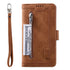 Business Blue New Cards Flip Leather Case For iPhone 14 13 12 11 Pro Max 10 X 6 6s 7 8 Plus XR XS Max Multifunctional Wallet Phone Case  Multi-Card Wallet Leather iphone Case