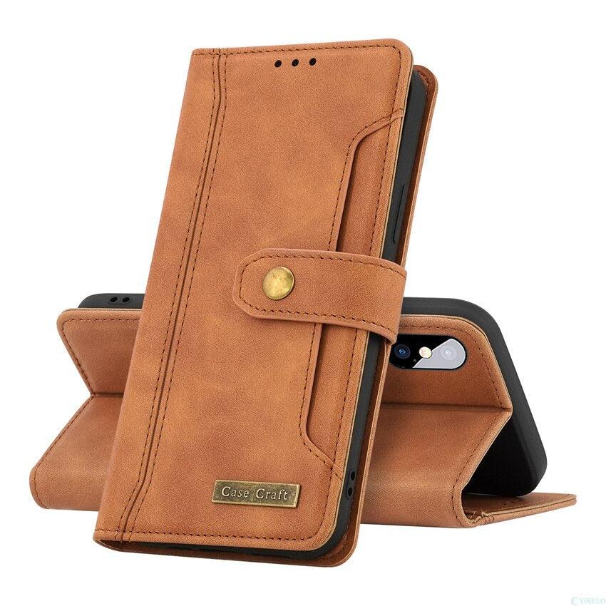 Business Card Slot Phone Case For Xiaomi Mi 11 11T Lite Redmi Note 10 11 POCO M3 M4 Pro 10S F3 F4 Flip Wallet Leather Phone Cases with Credit Card Holder Slot Stand Book