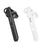 Business Style Bluetooth 5.1 Earphone Single Handsfree Wireless Bluetooth Headset Concise Wireless Earbuds With Microphone Bluetooth Over Ear Headphones, Wireless 5.0/Wired Headset, 55Hrs Playtime,Deep Bass, Soft Earmuffs & Light Weight,