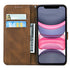 Butterfly Leather Flip Cover For iPhone 14  X XS XR 13 12 11 Pro Max 12 MINI Phone Wallet Case PU Leather Wallet Case Butterfly Flower Pattern Design Magnetic Flip Case Shockproof Protective Cover