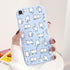 Butterfly Pattern Design Trendy Mobile Phone Case Protective Case For iPhone 7 8 SE 2020 Flower Cartoon Celular Case For iPhone7 8 SE2020 se 2020 se2020 A1778 A1660 A1779 Silicon Matte TPU Cover