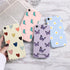 Butterfly Pattern Design Trendy Mobile Phone Case Protective Case For iPhone 7 8 SE 2020 Flower Cartoon Celular Case For iPhone7 8 SE2020 se 2020 se2020 A1778 A1660 A1779 Silicon Matte TPU Cover