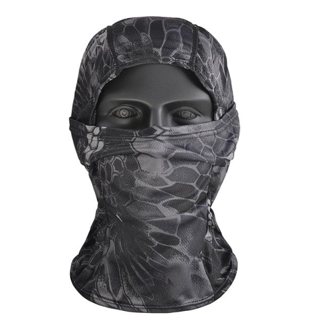 Camouflage Balaclava Full Face Mask for Cycling Hunting Army Bike Military Helmet Liner Tactical Airsoft Cap Scarf Mask Moto Face Mask Balaclava Moto Riding Motorbike Biker Racing Breather Mask Ski Hat Spring Summer For Men Women