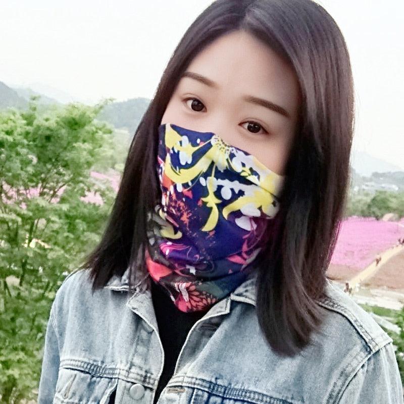 Camouflage Bandana Motorcycle Bike Riding Protection Headscarf Camping Hiking Protective Face Camo Scarf Shemagh Neck Cover Camping Hiking Climbing Face Mask Headband Windproof Head Scarves Neck Warmer Cycling Camping Hiking Men Women