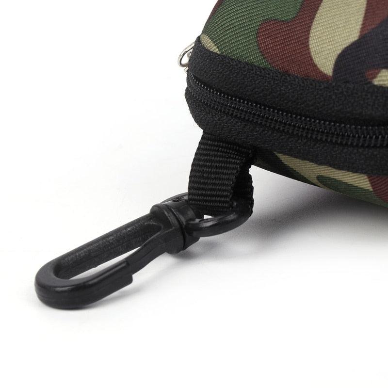 Camouflage Men Sunglasses Case Storage Protector Zipper Unisex Portable Travel Zipper Soft Sunglasses And Eyeglasses Pouch Case Safety Pouch Classic Sunglasses Case Box Bags