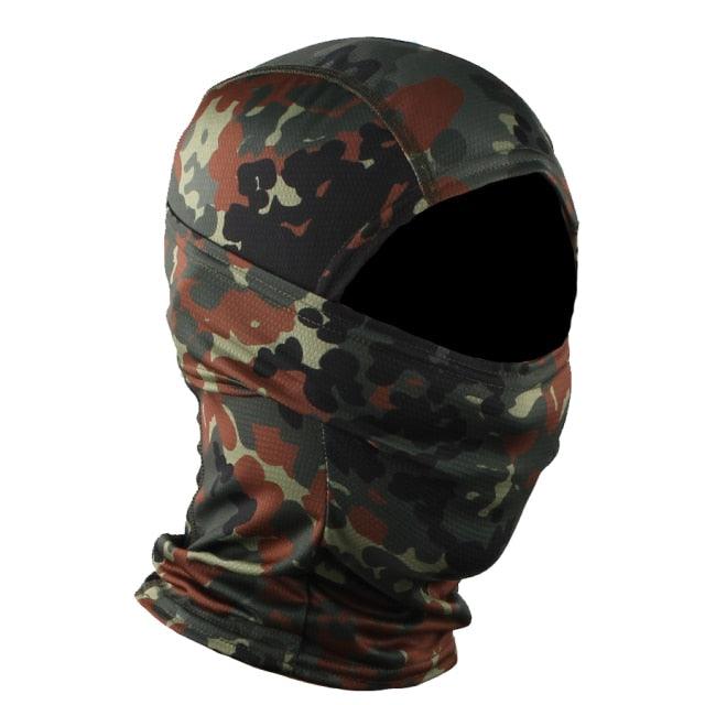 Camouflage Tiger Digital Balaclava Tactical Airsoft  Full Face Wargame Cycling Hunting Army Bike Military Mask Face Mask Fleece Bandana Sports Skiing Scarf Warmer Neck Gaiter Cover Bike Hiking Cycling Hunting Snowboard Summer Men Women