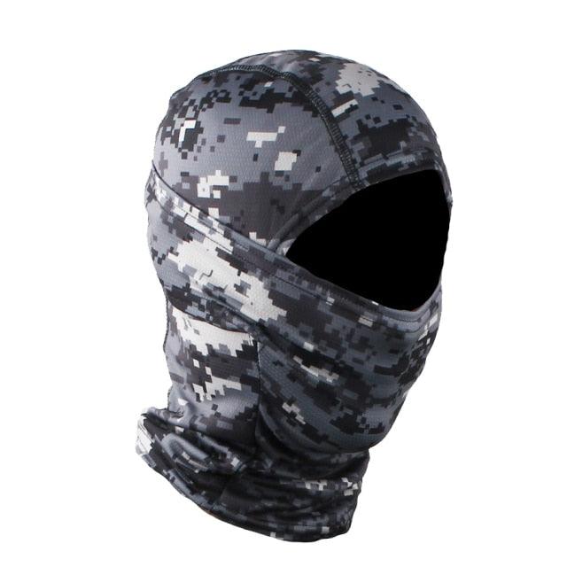 Camouflage Tiger Digital Balaclava Tactical Airsoft  Full Face Wargame Cycling Hunting Army Bike Military Mask Face Mask Fleece Bandana Sports Skiing Scarf Warmer Neck Gaiter Cover Bike Hiking Cycling Hunting Snowboard Summer Men Women