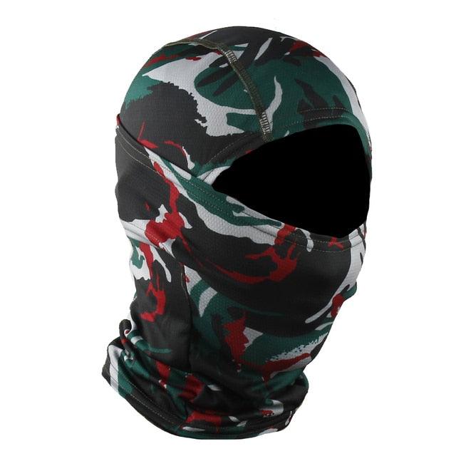 Camouflage Tiger Digital Balaclava Tactical Airsoft  Full Face Wargame Cycling Hunting Army Bike Military Mask Face Mask Fleece Bandana Sports Skiing Scarf Warmer Neck Gaiter Cover Bike Hiking Cycling Hunting Snowboard Summer Men Women