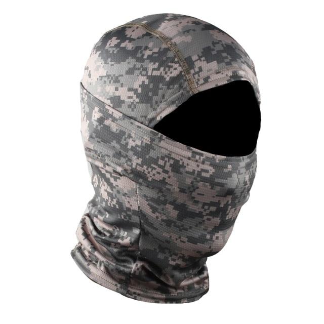 Camouflage Tiger Digital Balaclava Tactical Airsoft  Full Face Wargame Cycling Hunting Army Bike Military Mask Face Mask Fleece Bandana Sports Skiing Scarf Warmer Neck Gaiter Cover Bike Hiking Cycling Hunting Snowboard Summer Men Women