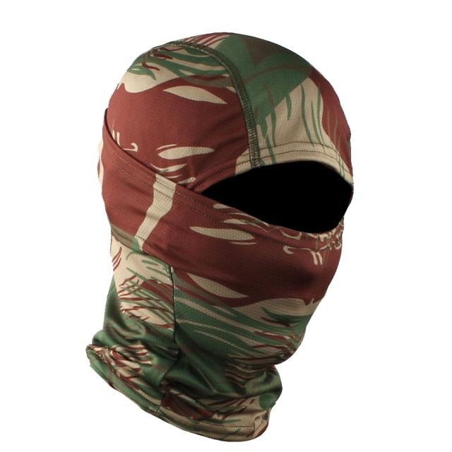 Camouflage Tiger Digital Balaclava Tactical Airsoft  Full Face Wargame Cycling Hunting Army Bike Military Mask Face Mask Fleece Bandana Sports Skiing Scarf Warmer Neck Gaiter Cover Bike Hiking Cycling Hunting Snowboard Summer Men Women