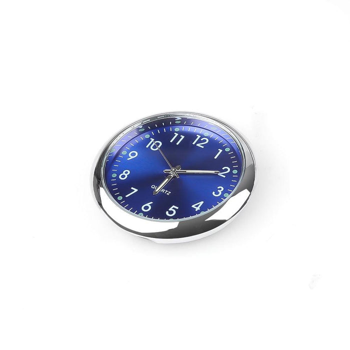 Car Clock Luminous Mini Automobiles Internal Stick-On Digital Watch  Stick on Dashboard Car Clock Mini Tiny Small Luminous Car Vent Clocks Watch for Dashboard Boat Bike Home Mechanics Quartz Clocks Auto Ornament Car Accessories Gifts