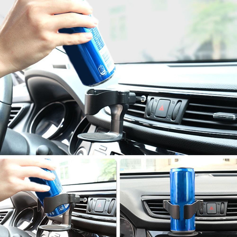 Car Cup Holder Air Vent Outlet Drink Coffee Bottle Holder Adjustable Car Air Conditioner Vent Drink Holder Car Cup Holder Car Outlet Air Vent Mount Adjustable Drink Stand Can Mounts Holders Beverage Ashtray Mount Stand Universal Accessories