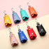 Car Keychain Universal Household Leather High-End Key Hanging Accessories Ring Key Chain Genuine Leather Car Keychain Universal Key Fob Keychain Leather Key Chain Holder for Men 360 Degree Rotatable With Anti-Lost D Suitable For Household Keys Car Keys