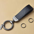 Car Keychain Universal Household Leather High-End Key Hanging Accessories Ring Key Chain Genuine Leather Car Keychain Universal Key Fob Keychain Leather Key Chain Holder for Men 360 Degree Rotatable With Anti-Lost D Suitable For Household Keys Car Keys