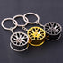 Car Keychain Wheel Tire Styling Creative Car Key Ring Auto Car Wheel Keychain Automotive Part Car Gift Key Chain Ring Car Parts Model Key Chain Keyring Car Parts Model Key Chains