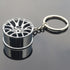 Car Keychain Wheel Tire Styling Creative Car Key Ring Auto Car Wheel Keychain Automotive Part Car Gift Key Chain Ring Car Parts Model Key Chain Keyring Car Parts Model Key Chains