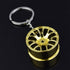 Car Keychain Wheel Tire Styling Creative Car Key Ring Auto Car Wheel Keychain Automotive Part Car Gift Key Chain Ring Car Parts Model Key Chain Keyring Car Parts Model Key Chains