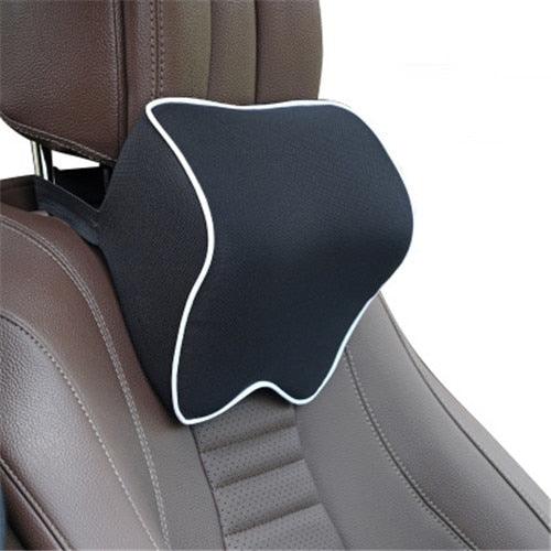 Car Neck Headrest Pillow Car Accessories Cushion Auto Seat Head Support Neck Protector Automobiles Seat Neck Rest Car Neck Pillow Softness Car Headrest Pillow for Driving with Adjustable Strap Pure Memory Foam Breathable Removable Memory Cotton