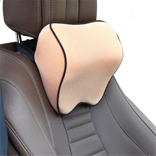 Car Neck Headrest Pillow Car Accessories Cushion Auto Seat Head Support Neck Protector Automobiles Seat Neck Rest Car Neck Pillow Softness Car Headrest Pillow for Driving with Adjustable Strap Pure Memory Foam Breathable Removable Memory Cotton