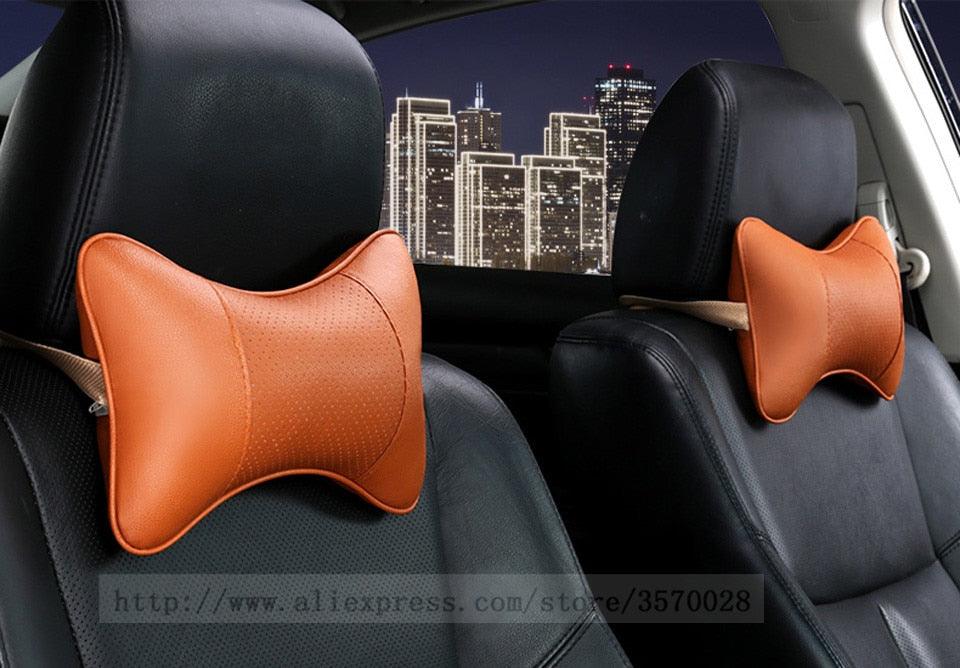 Car Neck Pillows Headrest Relief Filled Fiber Universal Car Pillow Both Side Pu Leather 1pcs Pack Headrest For Car Neck Pillows Both Side Pu Leather Headrest Head Pain Relief Filled Fiber Universal Car Pillow Neck Pillow Softness Car Headrest Pillow - ALLURELATION - 552, Car Neck Pillows, Car Pillows, Headrest, Headrest Relief, Headrest Relief Fiber, Headrest Relief Filled Fiber, Neck Pillows, Pain Relief, Pillows, Relief Filled Fiber, Travel Pillows - Stevvex.com