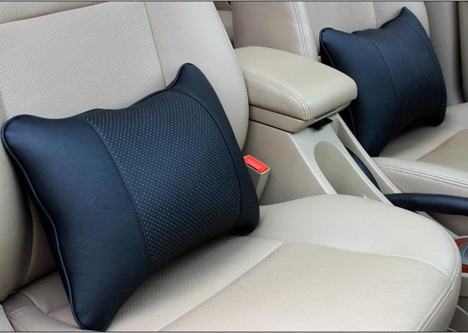 Car Neck Pillows Headrest Relief Filled Fiber Universal Car Pillow Both Side Pu Leather 1pcs Pack Headrest For Car Neck Pillows Both Side Pu Leather Headrest Head Pain Relief Filled Fiber Universal Car Pillow Neck Pillow Softness Car Headrest Pillow - ALLURELATION - 552, Car Neck Pillows, Car Pillows, Headrest, Headrest Relief, Headrest Relief Fiber, Headrest Relief Filled Fiber, Neck Pillows, Pain Relief, Pillows, Relief Filled Fiber, Travel Pillows - Stevvex.com