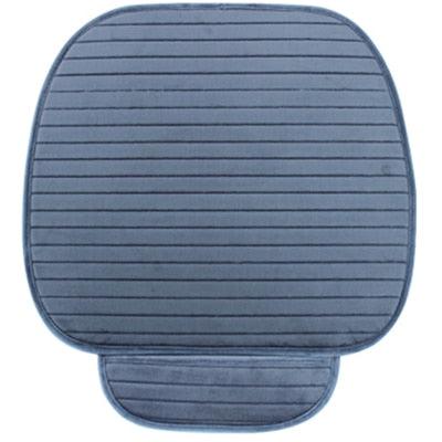 Car Seat Cover Front Rear Flocking Cloth Cushion Non Slide Auto Accessories Universal Seat Protector Mat Pad Keep Warm in Winter Breathable Comfort Car Front Drivers or Passenger Seat Cushion, Universal Auto Interior Seat Bottom Protector Mat