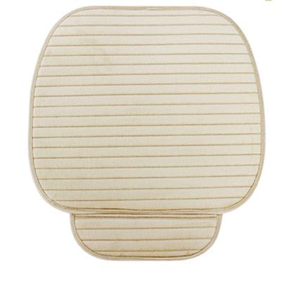 Car Seat Cover Front Rear Flocking Cloth Cushion Non Slide Auto Accessories Universal Seat Protector Mat Pad Keep Warm in Winter Breathable Comfort Car Front Drivers or Passenger Seat Cushion, Universal Auto Interior Seat Bottom Protector Mat