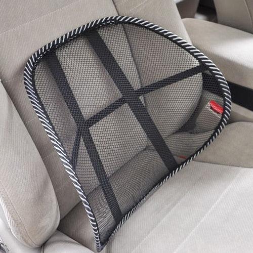 Car Seat Office Chair Massage Back Lumbar Support Mesh Ventilate Cushion Pad Car compatible with Lumbar Support with Double Breathable Seat Office Chair Massage Back Lumbar Support Mesh Ventilate Cushion Pad Black Mesh Back Lumbar Cushion for Car Driver