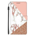 Card Holder PU Leather Wrist Strap Protective Wallet Case Marble Leather Case For Xiaomi Redmi Note 11S 11 Pro 5G Flip Cover Stand Wallet Book Case For Redmi Note11S 11Pro 5G 2022