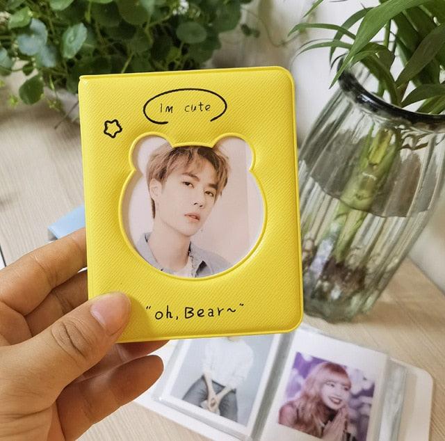 Cartoon Album Clear Pockets Holds 36 Mini Photos Photo Album for  Name Card 7s 8 25 50s Mini Photo Album Family Scrapbook Albums As Gifts