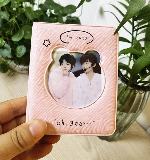 Cartoon Album Clear Pockets Holds 36 Mini Photos Photo Album for  Name Card 7s 8 25 50s Mini Photo Album Family Scrapbook Albums As Gifts