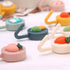 Cartoon Fruit Sticky Hook Multifunctional Punch-free Hook Kitchen Bathroom Wall Hanging Cute Paste Hook Traceless Adhesive Clasp Cute Adhesive Hooks Plastic Hooks for Hanging Cartoon Adhesive Wall Mount Hook for Home Bathroom