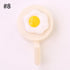 Cartoon Fruit Sticky Hook Multifunctional Punch-free Hook Kitchen Bathroom Wall Hanging Cute Paste Hook Traceless Adhesive Clasp Cute Adhesive Hooks Plastic Hooks for Hanging Cartoon Adhesive Wall Mount Hook for Home Bathroom