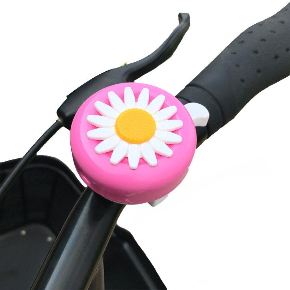 Cartoon Kids Funny Bicycle Bell Daisy Flower Horns Bike Children Girls Boy Cycling Ring Alarm For Handlebars Alloy Plastics Bell  Kids Bike Bell Bike Bell For Kids Bike Bell For Girls Flower Kids Bike Horn Accessory