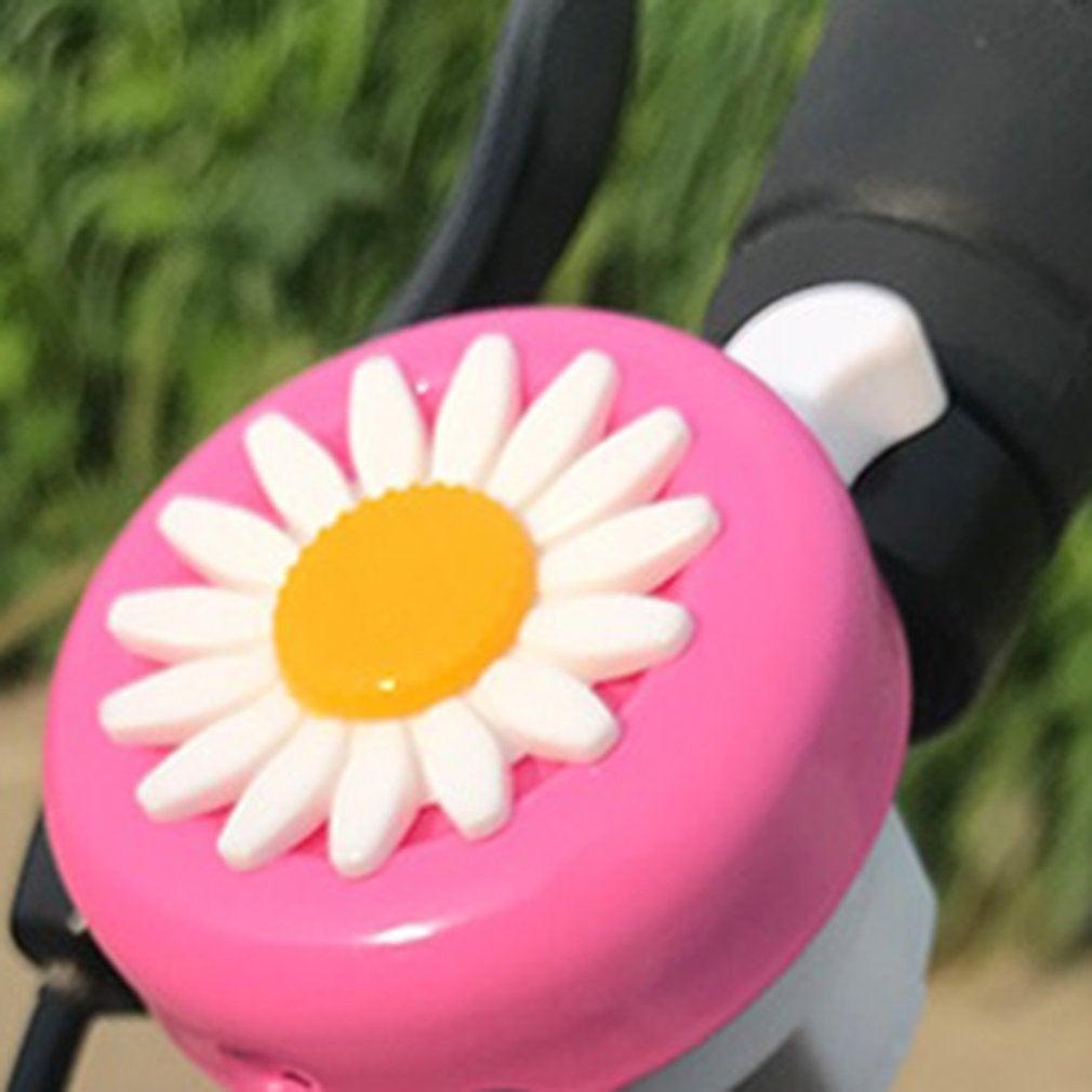 Cartoon Kids Funny Bicycle Bell Daisy Flower Horns Bike Children Girls Boy Cycling Ring Alarm For Handlebars Alloy Plastics Bell  Kids Bike Bell Bike Bell For Kids Bike Bell For Girls Flower Kids Bike Horn Accessory