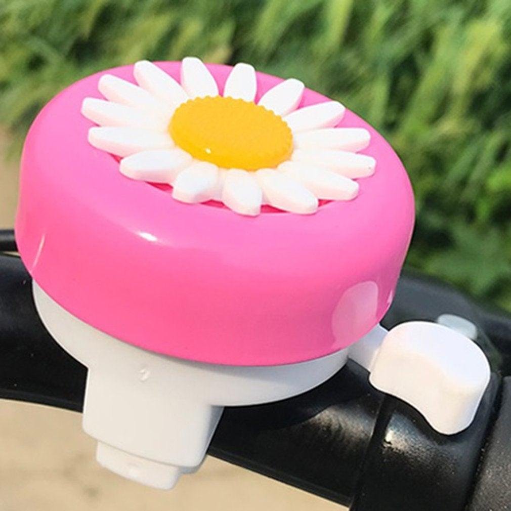 Cartoon Kids Funny Bicycle Bell Daisy Flower Horns Bike Children Girls Boy Cycling Ring Alarm For Handlebars Alloy Plastics Bell  Kids Bike Bell Bike Bell For Kids Bike Bell For Girls Flower Kids Bike Horn Accessory