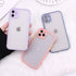 Case for iPhone Camera Protection Bumper Phone Cases For iPhone 14 14ProMax 14Plus 13Promax 13 12 11 Translucent Shockproof Back Cover Silicone Shock Proof Cover Lens Ring Protection