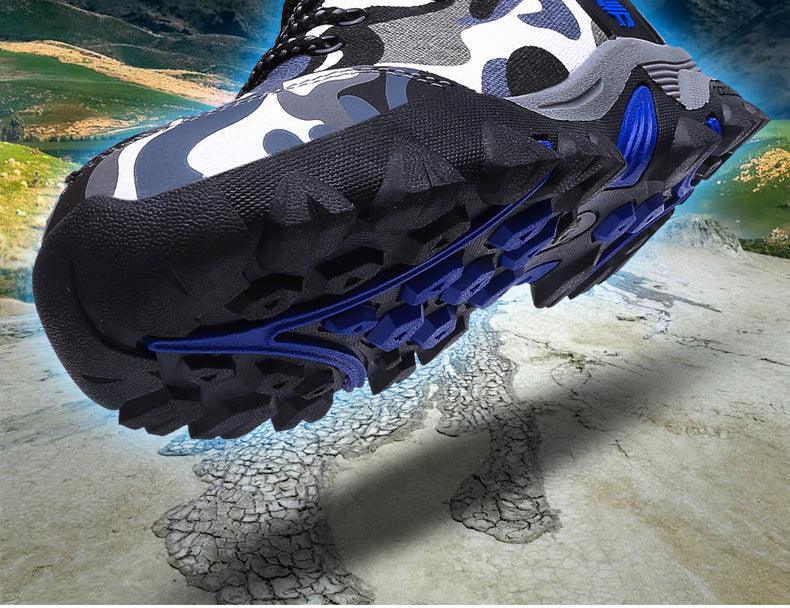 Casual Men's Sports Shoe Non-Slip Fashion Women's Camouflage Waterproof Couple Hiking Shoes Outdoor Train Men's Hiking Shoes Lightweight Low-Top Shoes For Outdoor Camping