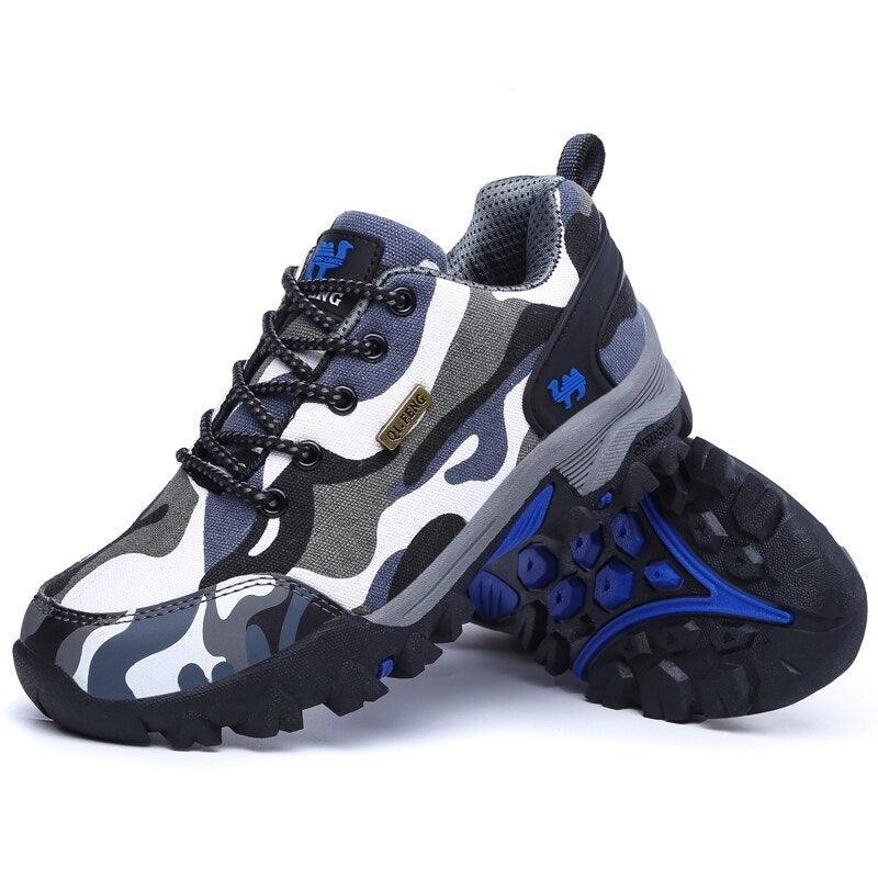 Casual Men's Sports Shoe Non-Slip Fashion Women's Camouflage Waterproof Couple Hiking Shoes Outdoor Train Men's Hiking Shoes Lightweight Low-Top Shoes For Outdoor Camping