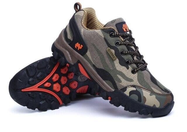 Casual Men's Summer Mesh Sports Non-Slip Breathable Women's Camouflage Green Walking Jogging Waterproof Cloth Shoes Camping Outdoor Breathable Couple Shoes Athletic Walking Lightweight Anti-Slip Shoes