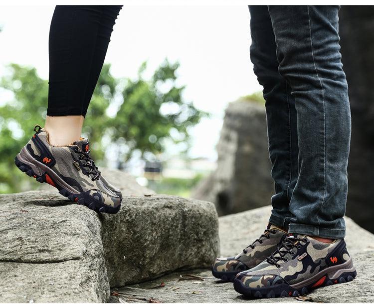 Casual Men's Summer Mesh Sports Non-Slip Breathable Women's Camouflage Green Walking Jogging Waterproof Cloth Shoes Camping Outdoor Breathable Couple Shoes Athletic Walking Lightweight Anti-Slip Shoes