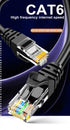 Cat6 Round Ethernet Cable RJ45 Cat6 Lan Cable Internet Modem Laptop Router Network Ethernet Cable Plated RJ45 Connectors Ethernet LAN Cable For Laptop Game Console - STEVVEX Cable - 220, adapter, Adapter cables, cable, cable adapter, cable connector, cable for laptop, cable for PC, Cat 6 Network Lan, Cat6 Network Ethernet LAN Cable, Cat6 Round Ethernet Cable, Ethernet LAN Cable, LAN Cable, Network Ethernet LAN Cable, Network LAN Cable, RJ45 Cat6 Lan Cable, RJ45 Connectors - Stevvex.com