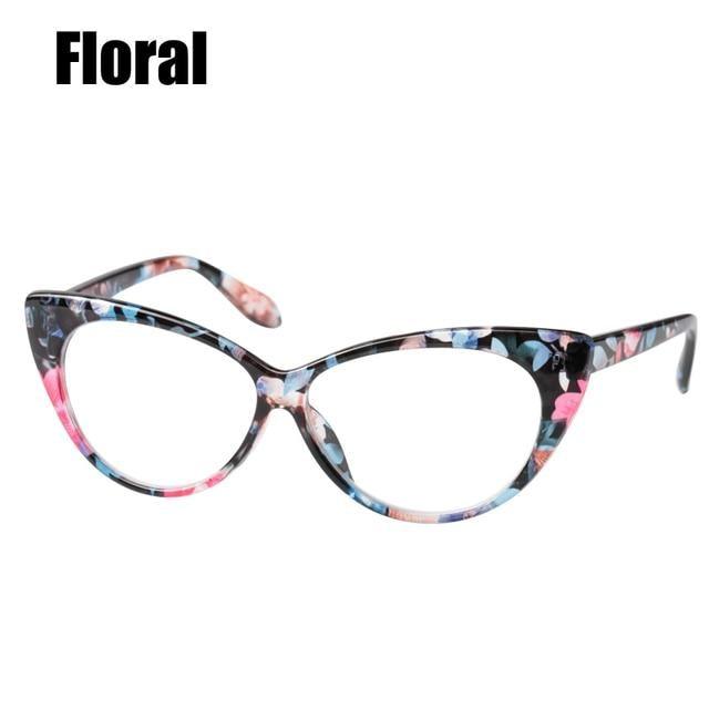 Cat Eye Reading Glasses  For Women Lightweight Presbyopic Reading Glasses Fashion Cute Reader For Women Computer Readers Anti Glare UV Ray Eyeglasses   +0.5 0.75 1.0 1.25 1.5 1.75 2.0 2.5 3.0 3.5 4.0