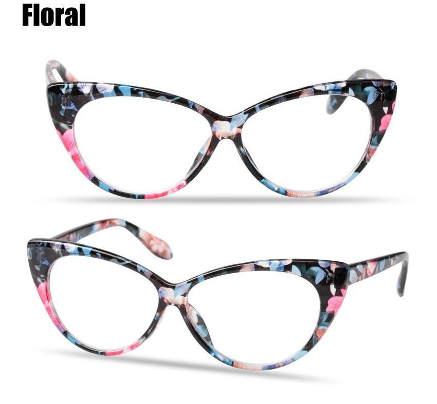 Cat Eye Reading Glasses  For Women Lightweight Presbyopic Reading Glasses Fashion Cute Reader For Women Computer Readers Anti Glare UV Ray Eyeglasses   +0.5 0.75 1.0 1.25 1.5 1.75 2.0 2.5 3.0 3.5 4.0