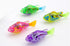 Cat Interactive Electric Fish Toy Water Cat Toy for Indoor Play Swimming Robot Fish Toy for Cat and Dog with LED Light  Pet Toys New Bath Toys Interactive Plastic Fish Toys Electronic Cat Toy Gift to Stimulate Your Pet's Hunter Instincts